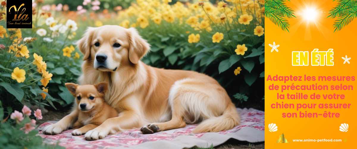Adaptez les mesures de précaution selon la taille de votre chien pour assurer son bien-être en été. Petits chiens dissipent la chaleur efficacement, grands chiens plus vulnérables à la chaleur.